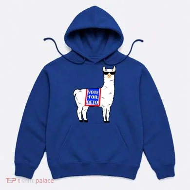 Vote For Beto Llama Hoodie