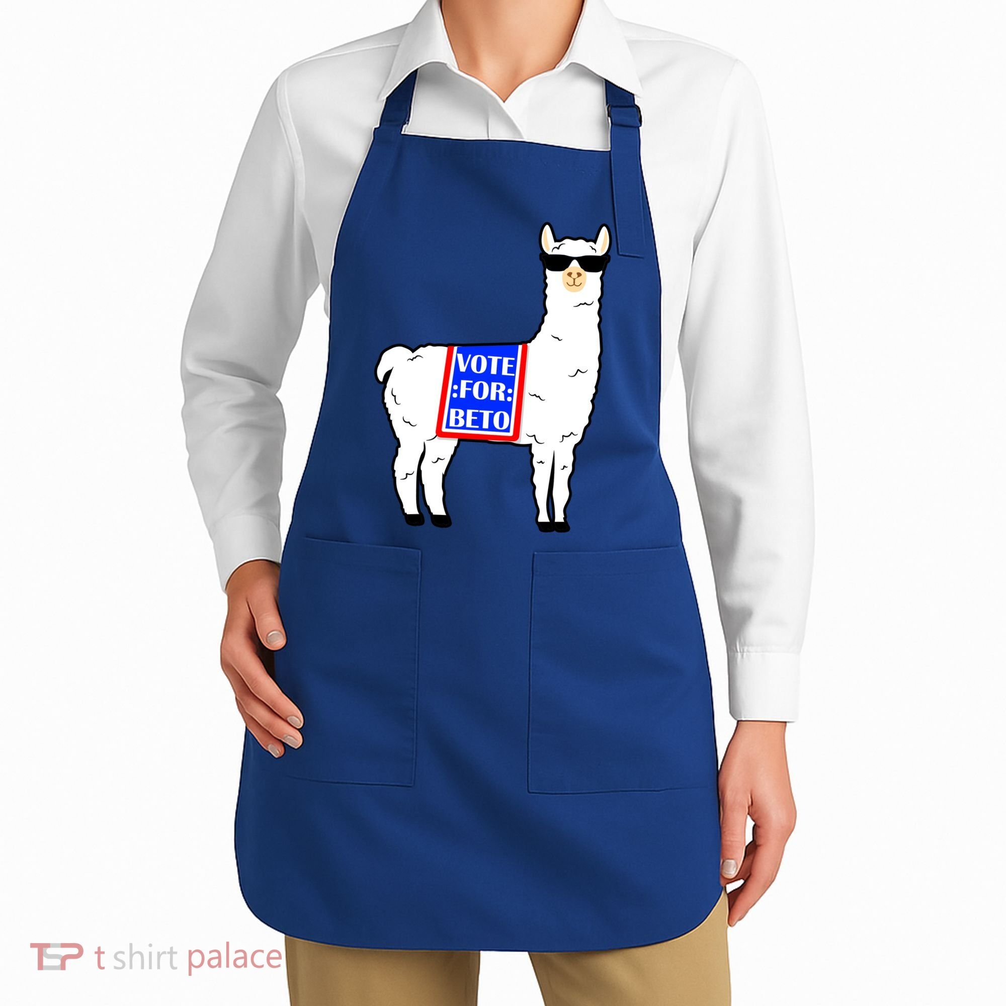 Vote For Beto Llama Apron