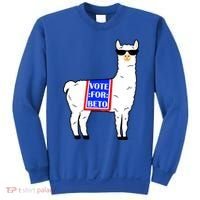 Vote For Beto Llama Sweatshirt thumb 0