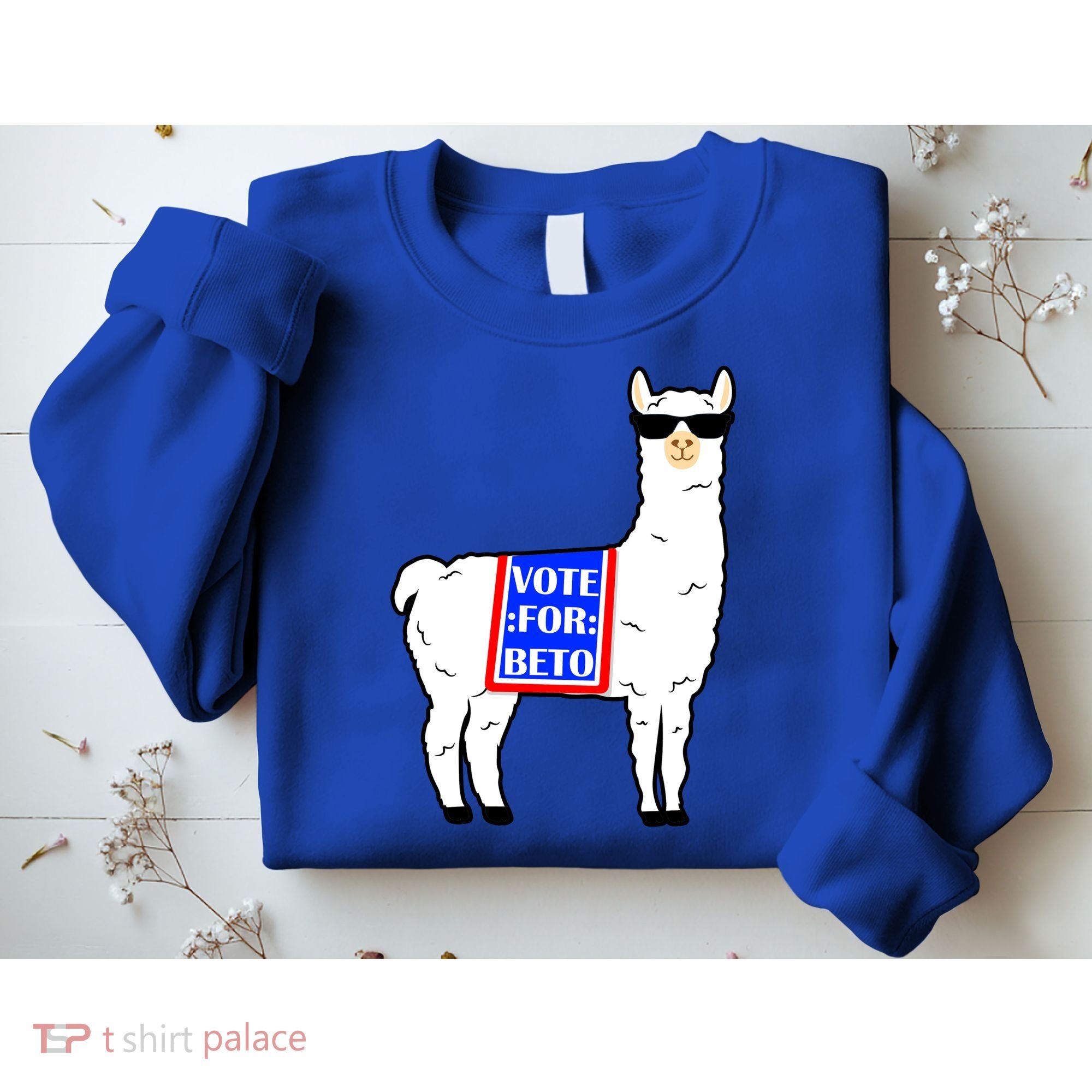 Vote For Beto Llama Sweatshirt