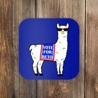 Vote For Beto Llama Coaster thumb 0