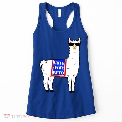 Vote For Beto Llama Women's Tank Top