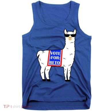 Vote For Beto Llama Tank Top