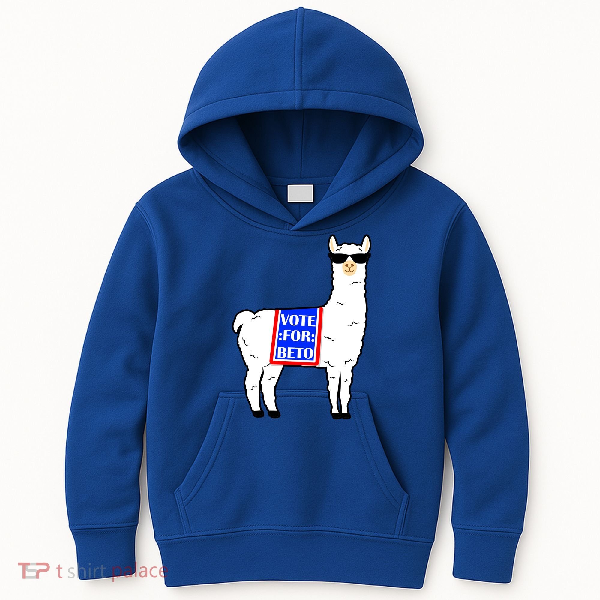 Vote For Beto Llama Kids Hoodie