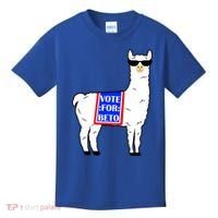Vote For Beto Llama Kids T-Shirt thumb 0