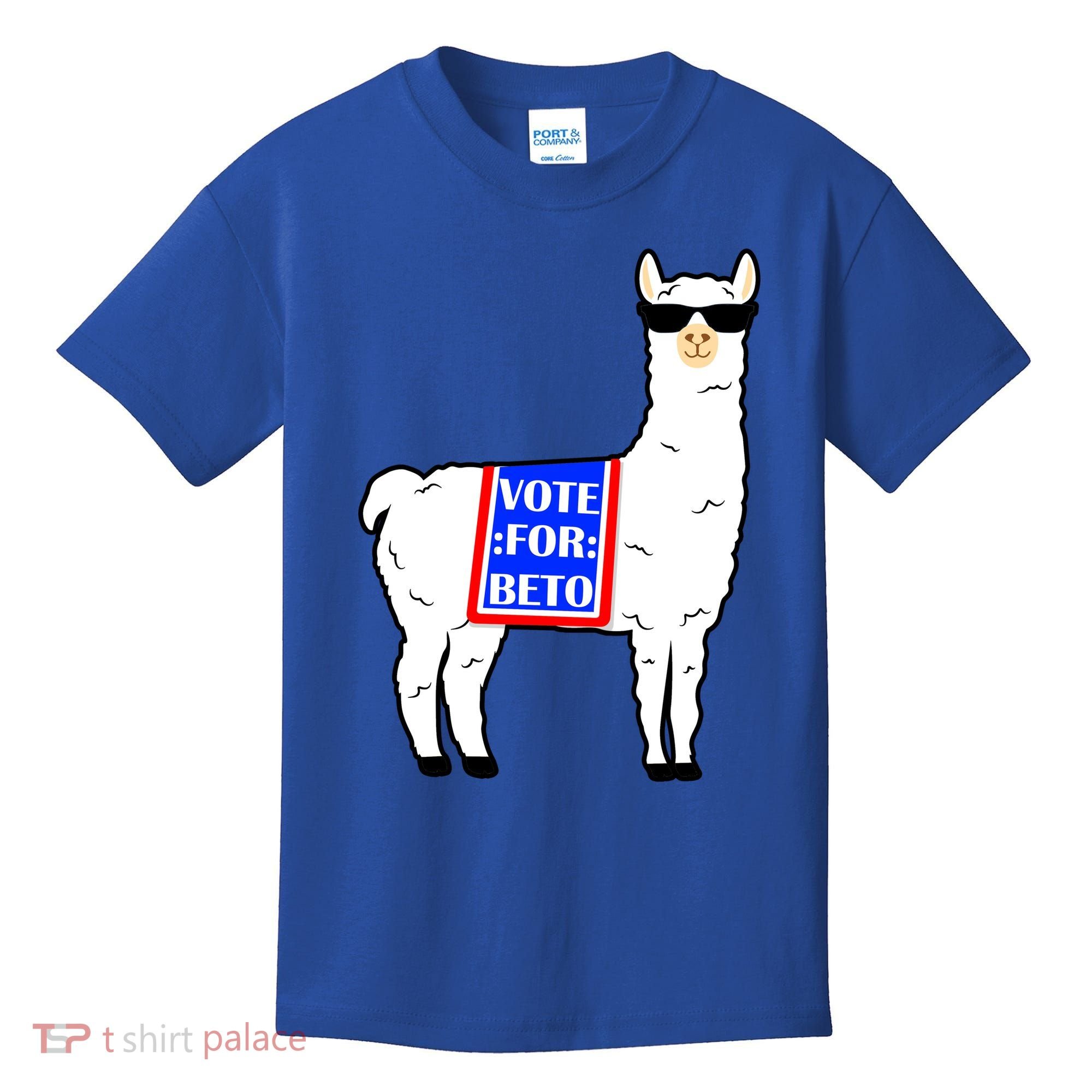 Vote For Beto Llama Kids T-Shirt