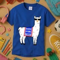 Vote For Beto Llama Kids T-Shirt thumb 3