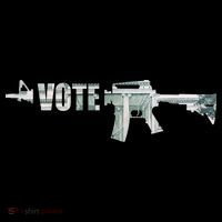 Vote Guns USA-Made Doggie Bandana thumb 2
