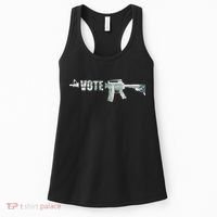 Vote Guns Women's Tank Top thumb 0