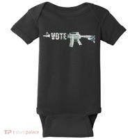 Vote Guns Baby Bodysuit thumb 0