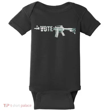 Vote Guns Baby Bodysuit