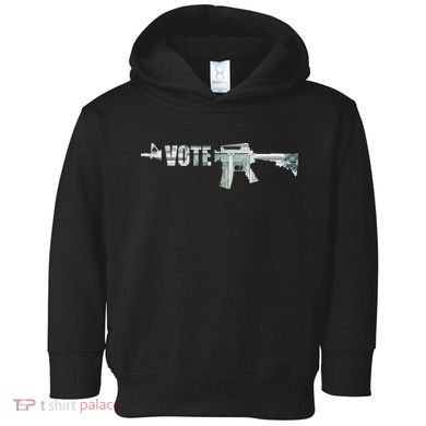 Vote Guns Toddler Hoodie