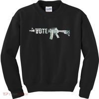 Vote Guns Kids Sweatshirt thumb 0