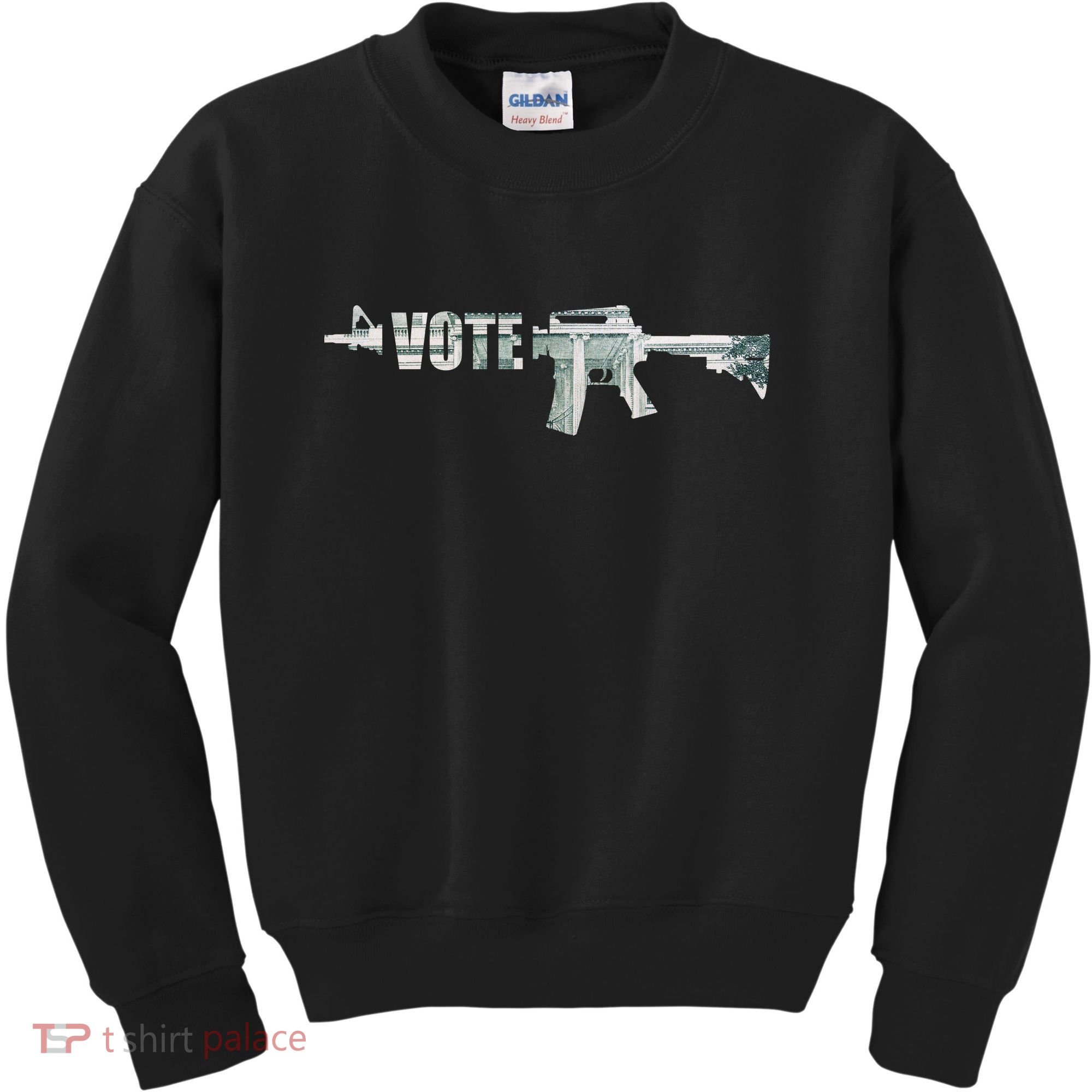 Vote Guns Kids Sweatshirt