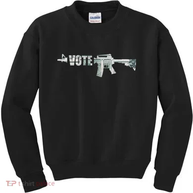 Vote Guns Kids Sweatshirt