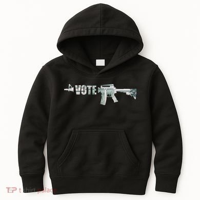 Vote Guns Kids Hoodie