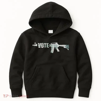 Vote Guns Kids Hoodie