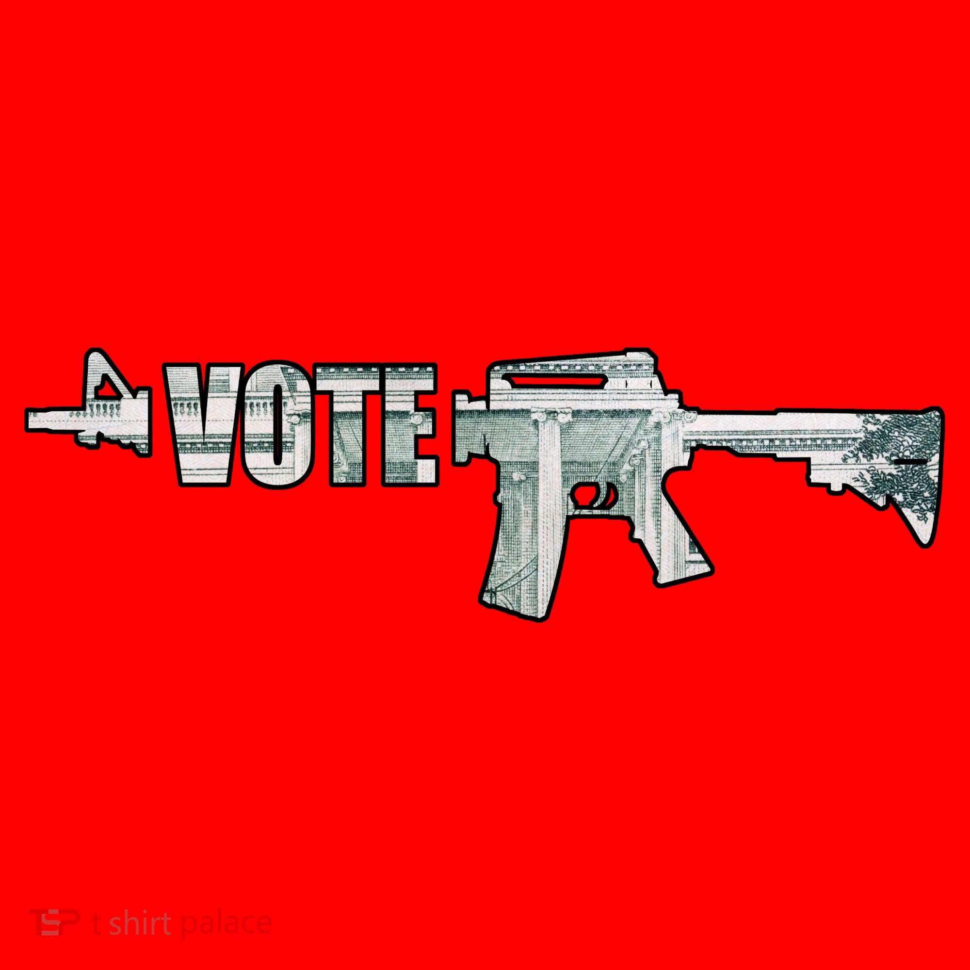 Vote Guns Santa Hat