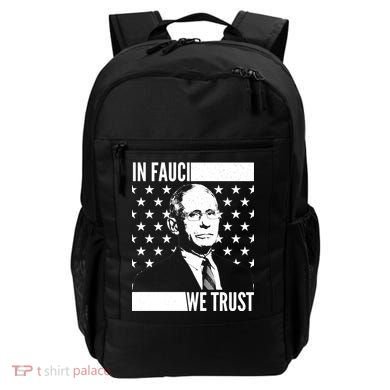 Vote In Fauci We Trust Backpack