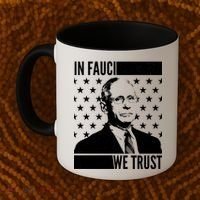 Vote In Fauci We Trust Coffee Mug thumb 2