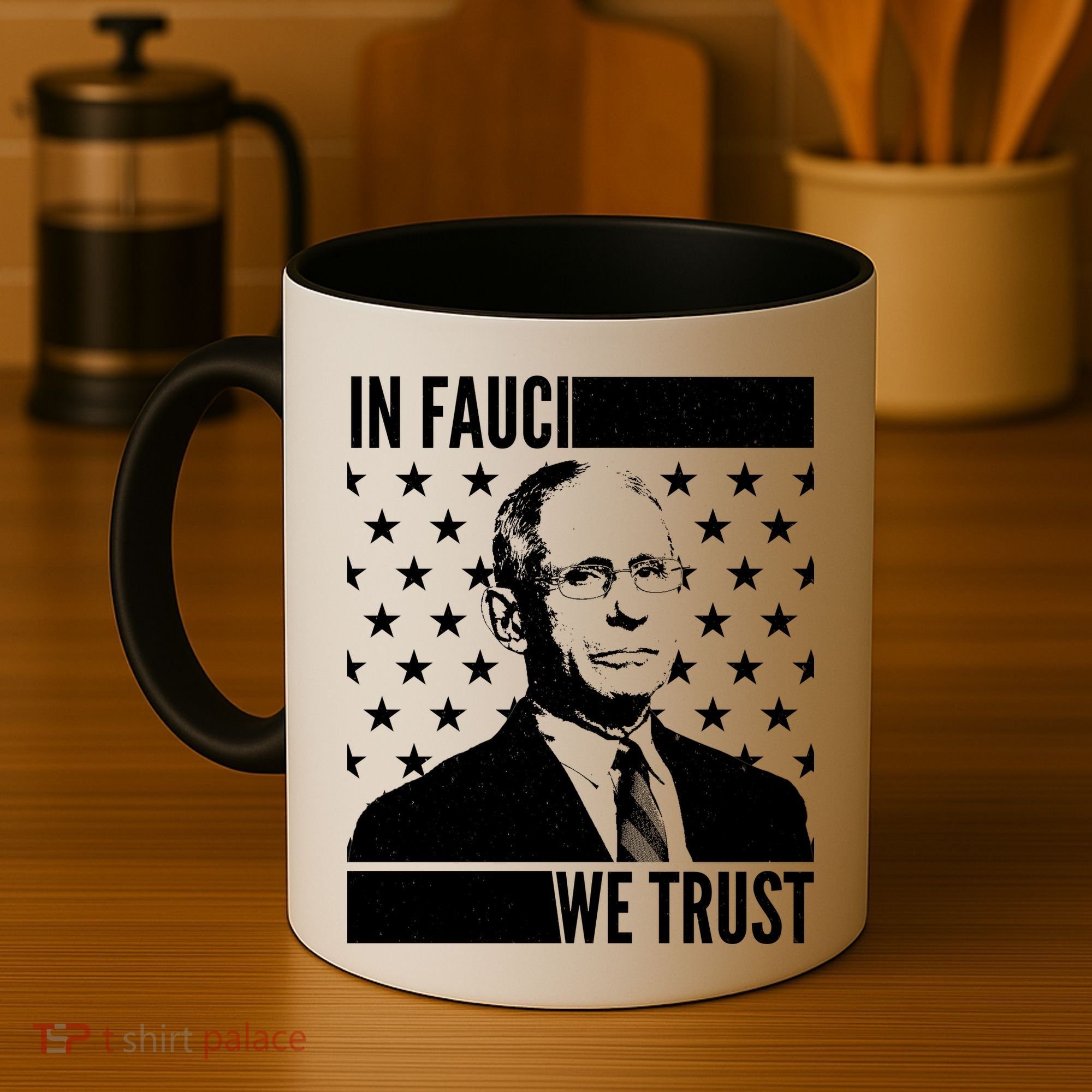 Vote In Fauci We Trust Coffee Mug