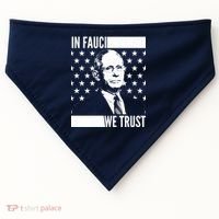 Vote In Fauci We Trust USA-Made Doggie Bandana thumb 0
