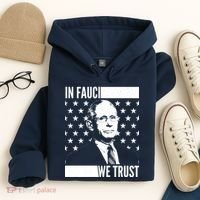 Vote In Fauci We Trust Hoodie thumb 4
