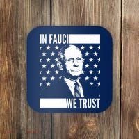 Vote In Fauci We Trust Coaster thumb 0