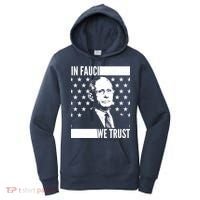 Vote In Fauci We Trust Women's Hoodie thumb 0