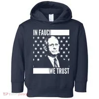 Vote In Fauci We Trust Toddler Hoodie thumb 0