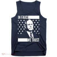 Vote In Fauci We Trust Tank Top thumb 0