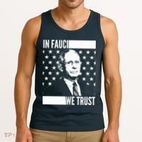 Vote In Fauci We Trust Tank Top thumb 3