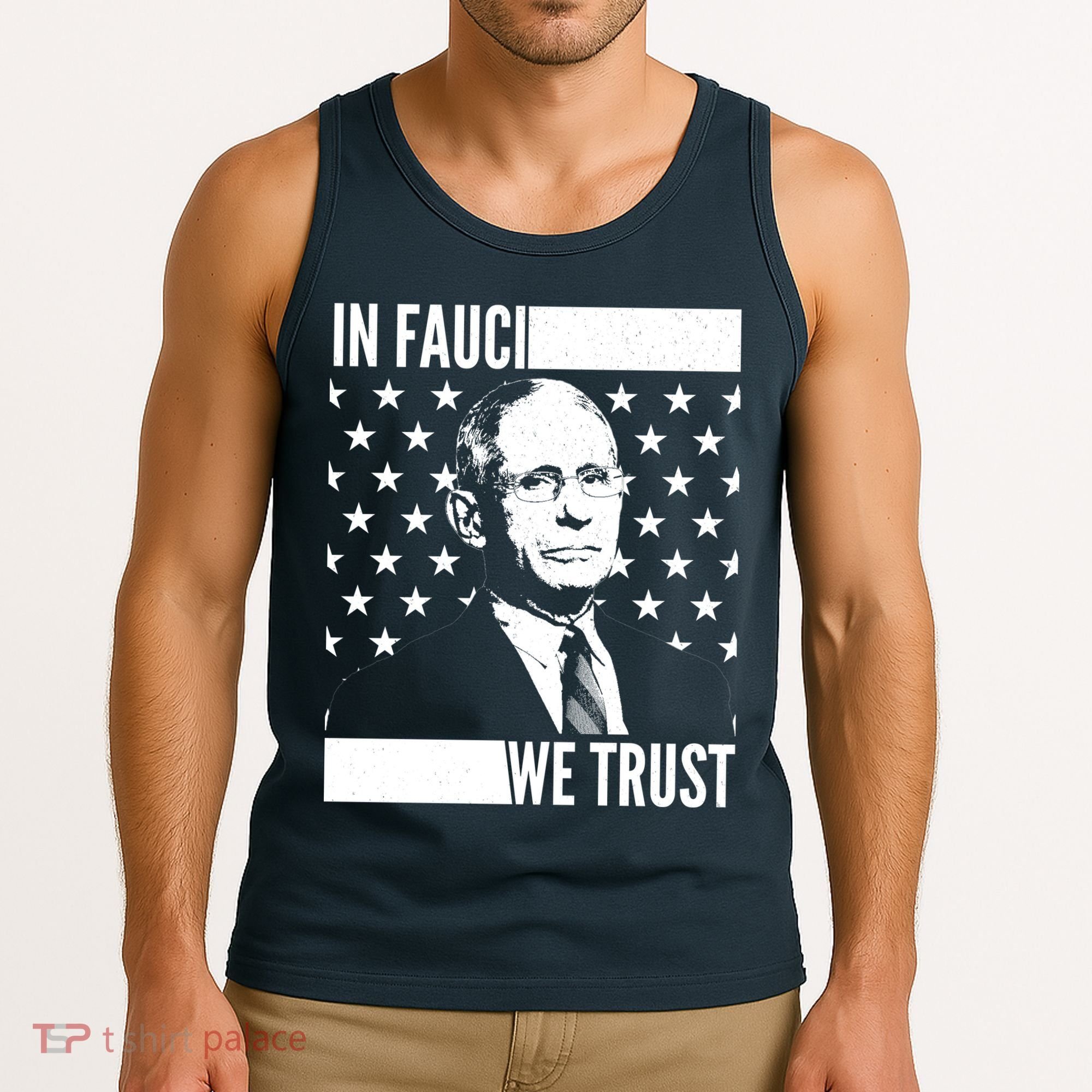 Vote In Fauci We Trust Tank Top