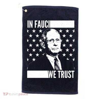 Vote In Fauci We Trust Golf Towel