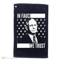 Vote In Fauci We Trust Golf Towel thumb 0