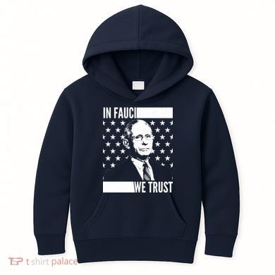 Vote In Fauci We Trust Kids Hoodie