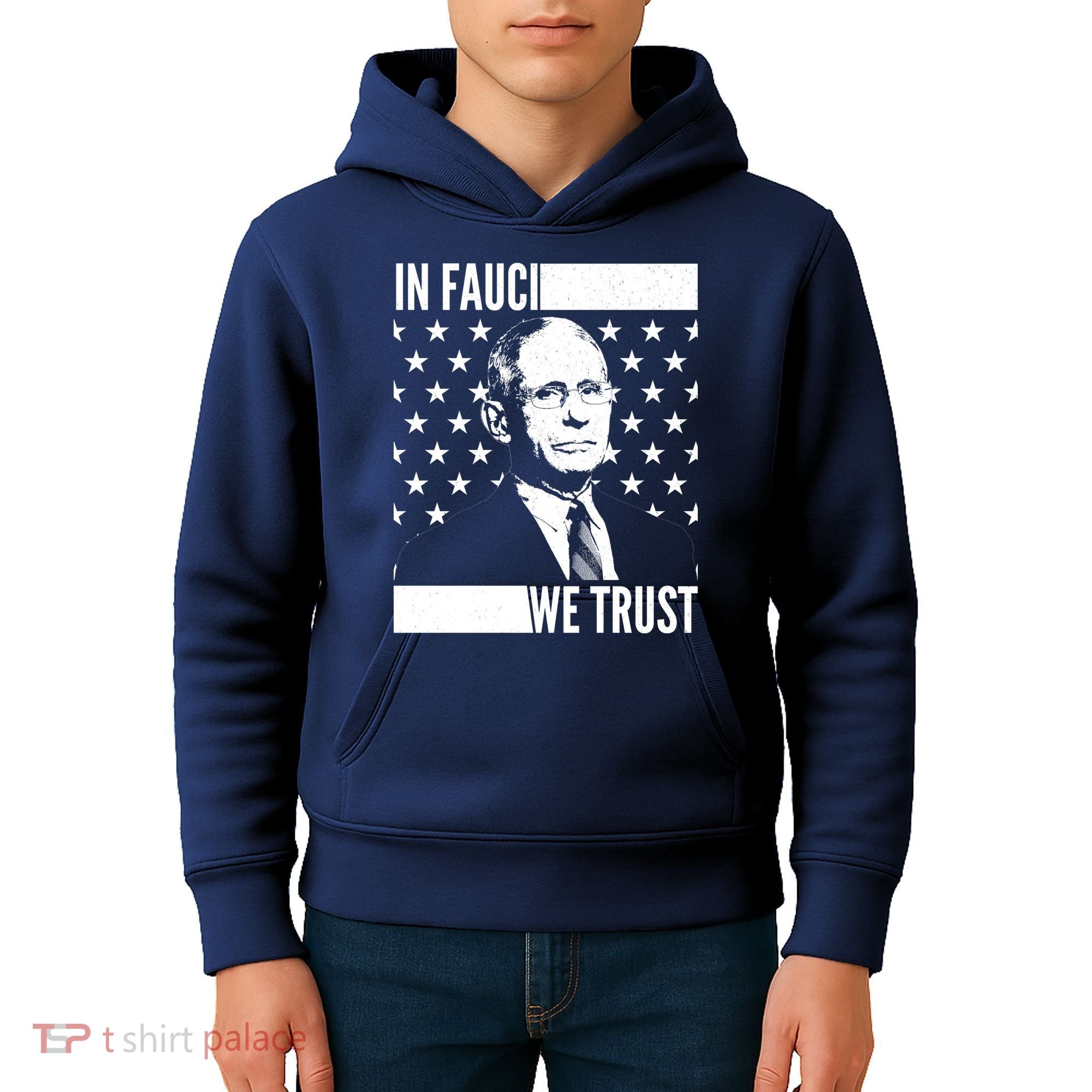Vote In Fauci We Trust Kids Hoodie
