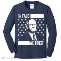 Vote In Fauci We Trust Kids Long Sleeve Shirt thumb 0