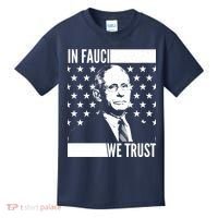 Vote In Fauci We Trust Kids T-Shirt thumb 0