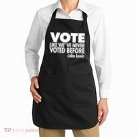 VOTE Like We've Never Voted Before John Lewis Apron thumb 2