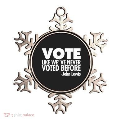 VOTE Like We've Never Voted Before John Lewis Ornament