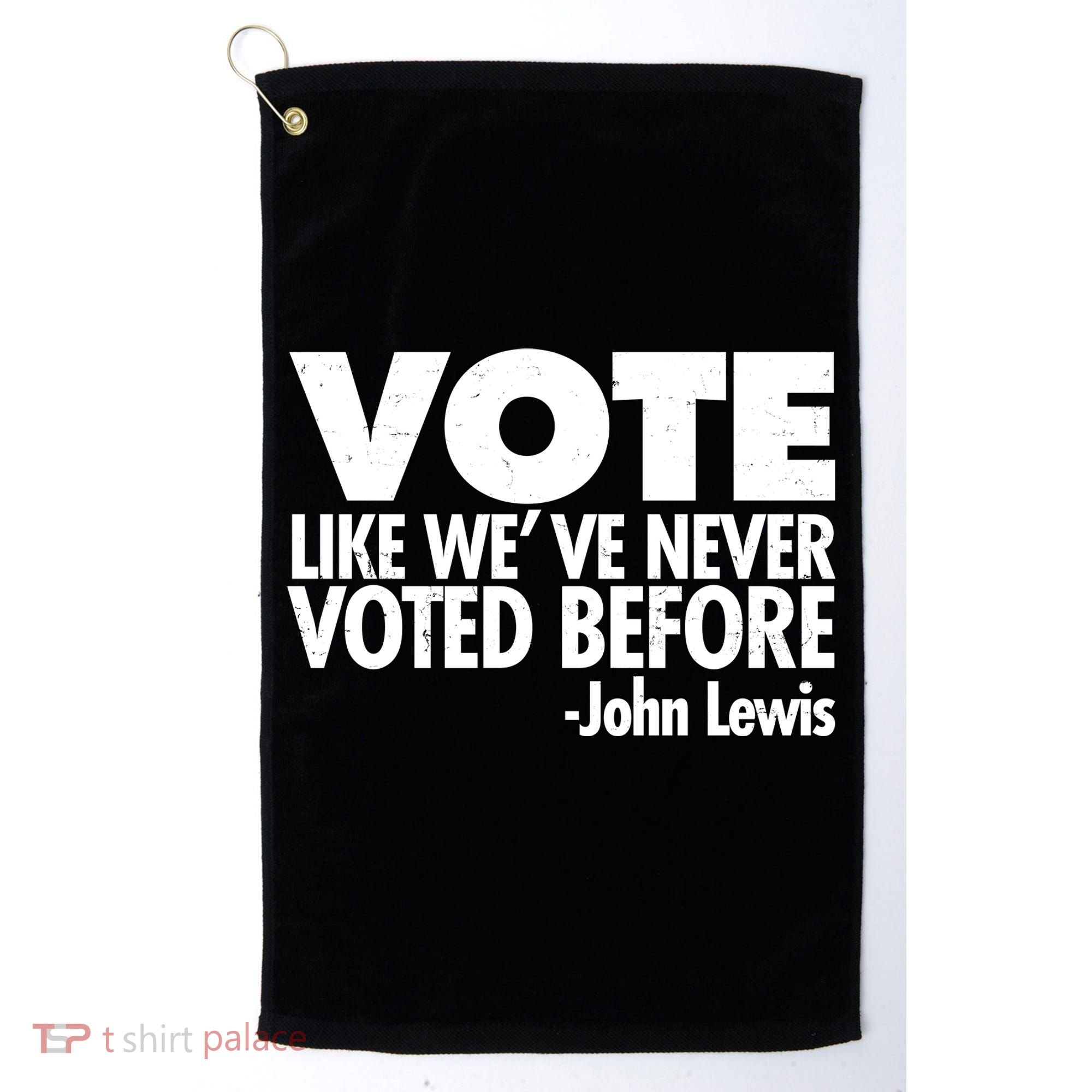 VOTE Like We've Never Voted Before John Lewis Golf Towel