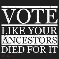 VOTE Like Your Ancestors Died For It Beanie thumb 2
