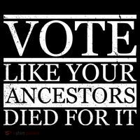 VOTE Like Your Ancestors Died For It Kids Sweatshirt thumb 2