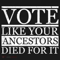 VOTE Like Your Ancestors Died For It Tote Bag thumb 4