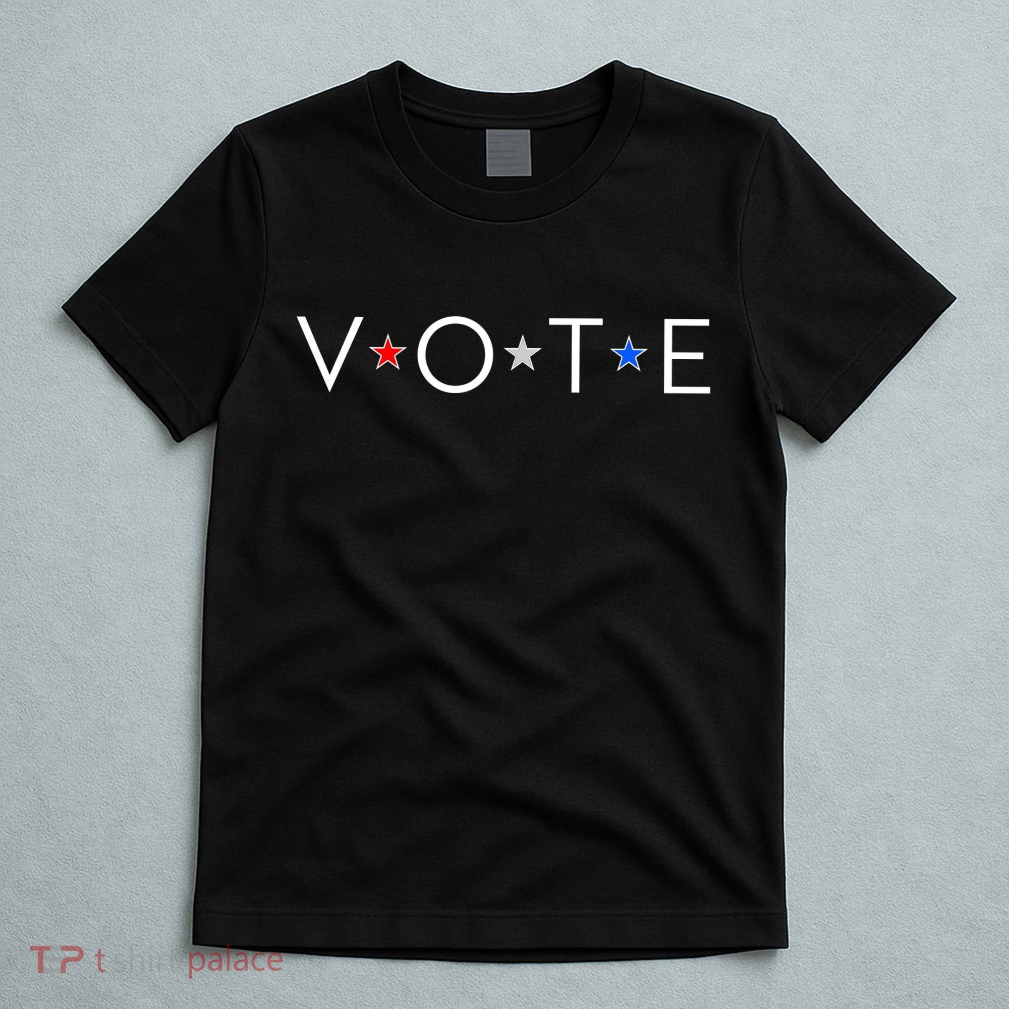 VOTE Red White Blue Stars T-Shirt