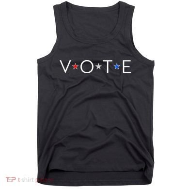 VOTE Red White Blue Stars Tank Top