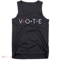 VOTE Red White Blue Stars Tank Top thumb 0