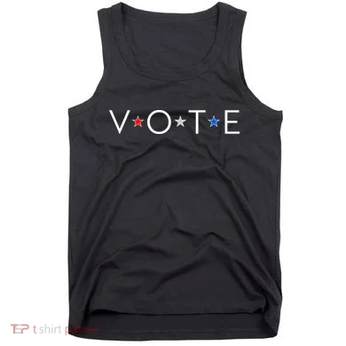 VOTE Red White Blue Stars Tank Top