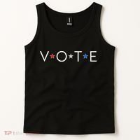 VOTE Red White Blue Stars Tank Top thumb 2